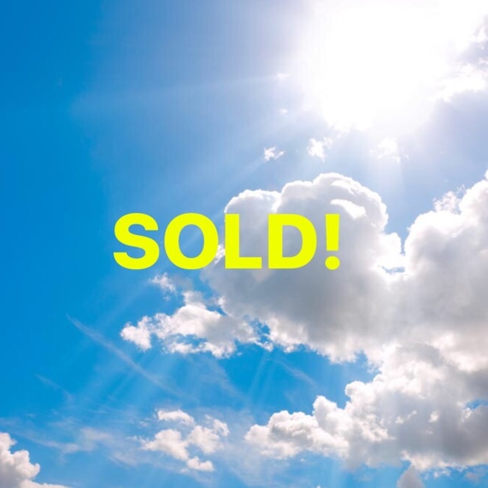 Sold items!
